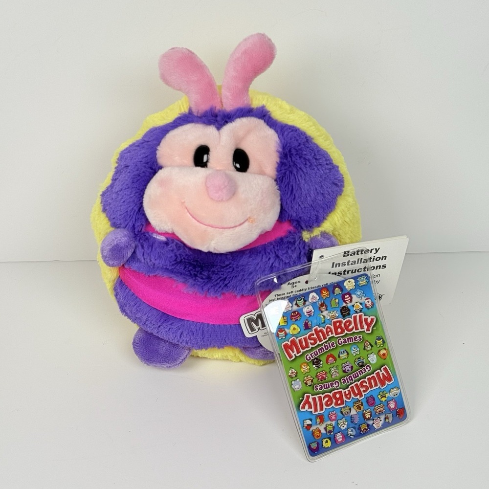 NWT Chatter Mushabelly Lysa Ladybug Sealed Code‎ Bright Colors Plush Vintage